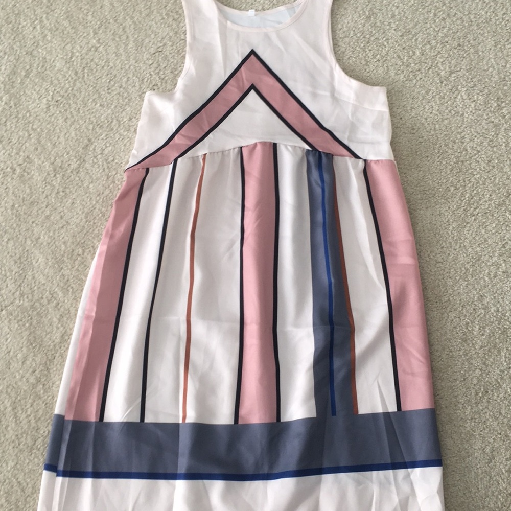 Printed midi dress